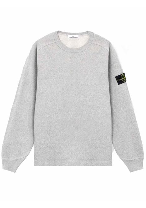 felpa 6100022 uomo grigia STONE ISLAND | L1S15 6100022 S0329V0M64